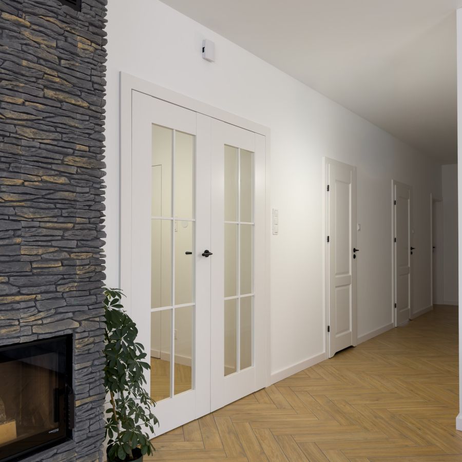 Drzwi dwuskrzydłowe definiują wysoki standard.